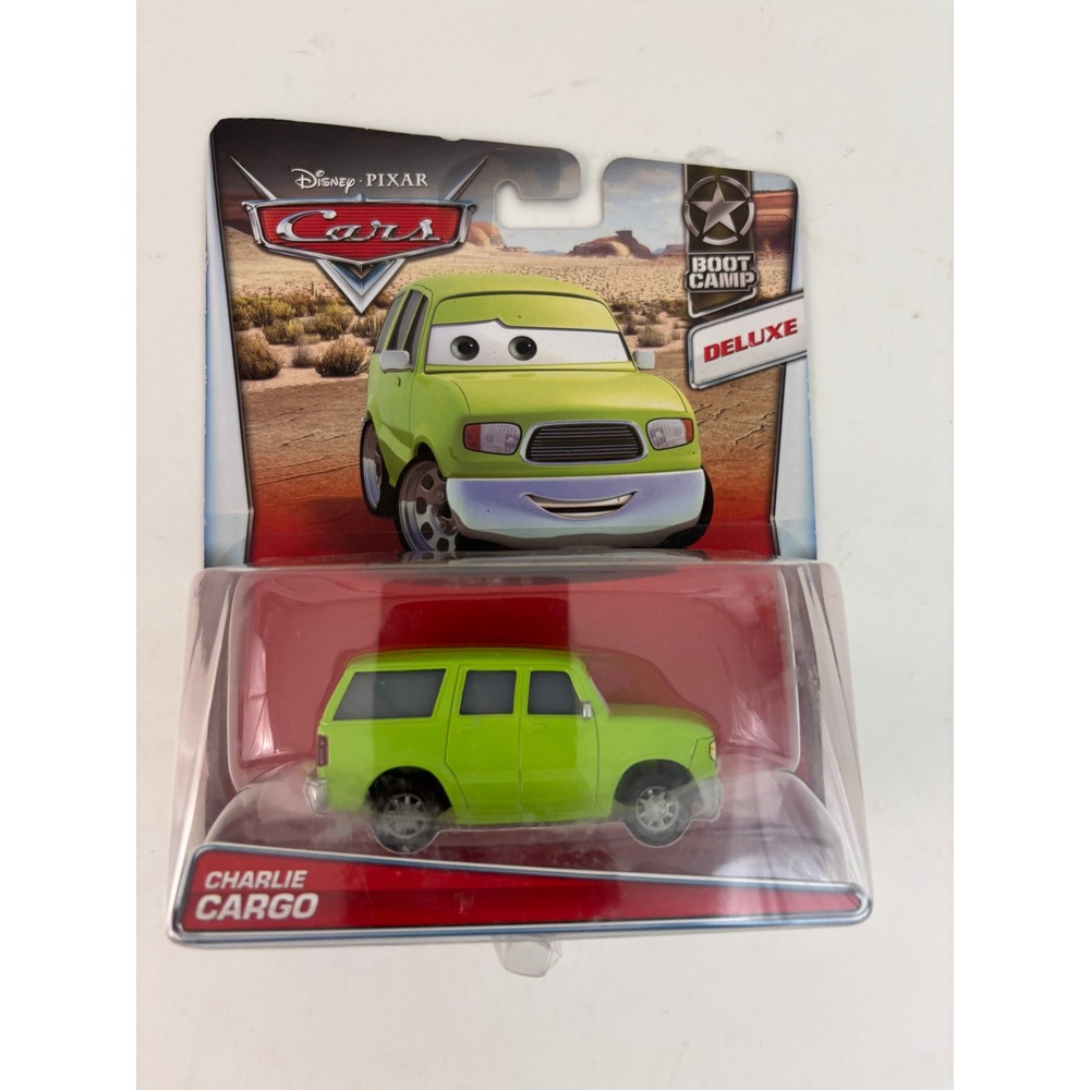 2017 Disney Pixar Cars Charlie Cargo Deluxe Boot Camp DWB10 Mattel Sealed
